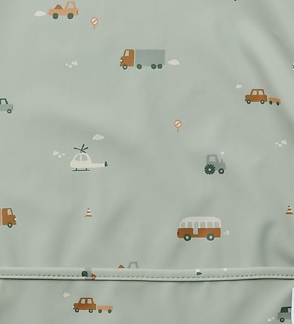 Liewood Apron - Merle - Vehicles Dove Blue Mix