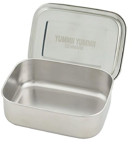 Yummii Yummii Bento Medium+ - 1 compartiment - RVS Staal