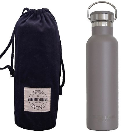 Yummii Yummii Hitabrúsi - 600ml - Ryðfrítt Stál - Pine Cone