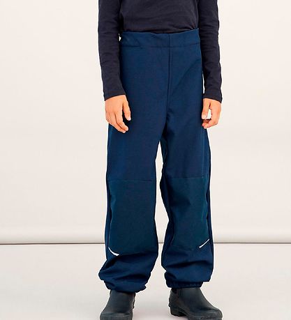 Pantalon softhell Name It - Non - NknAlfa - Dark Sapphire