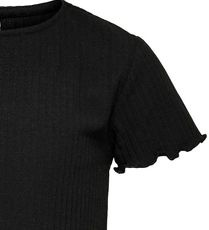 Kids Only T-Shirt - Noos - Rib - KonNella - Sort