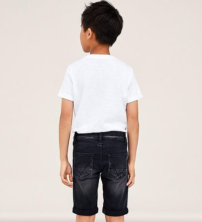 Name It Shorts - Noos - NkmTheo - Black Denim
