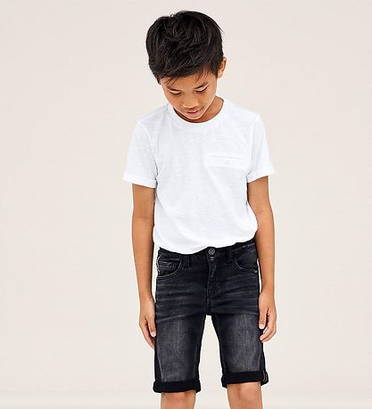 Name It Shorts - Noos - NkmTheo - Black Denim