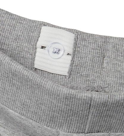 Shorts en Molleton Name It - Non - NkmVermo - Grey Melange