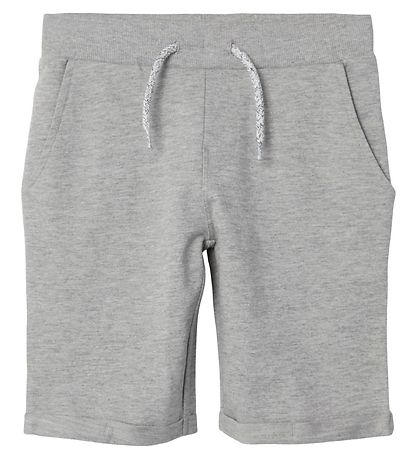 Shorts en Molleton Name It - Non - NkmVermo - Grey Melange