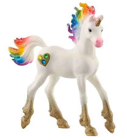 Schleich Bayala - Regenbogen-Einhorn-Fohlen - H: 9, 4 cm 70727