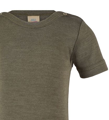 Engel T-shirt - Wool/Silk - Olive