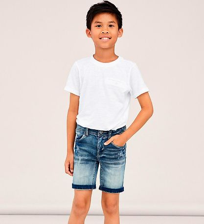 Name It Shorts - Noos - Medium - Mittelblauer Blue Denim