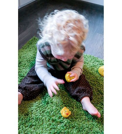 Green Rubber Toys Animal - 3-Pack - Rubber Bath Ducks