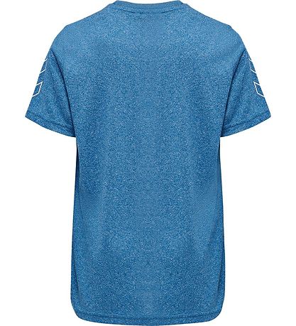 Hummel Stuttermabolur - hmlMISTRAL - Vallarta Blue