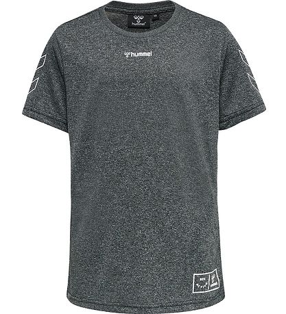 Hummel T-shirt - hmlMISTRAL - Grey Melange