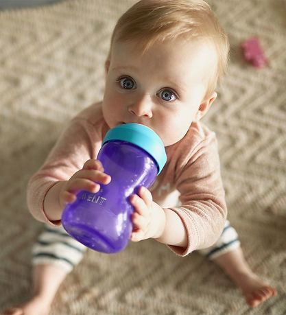 Philips Avent Bolli M. Stútur - 300 ml - Fjólublátt/Blár