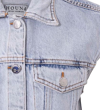 Hound Waistcoat - Denim - Light Blue Used