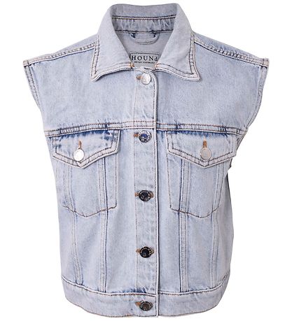 Hound Waistcoat - Denim - Light Blue Used