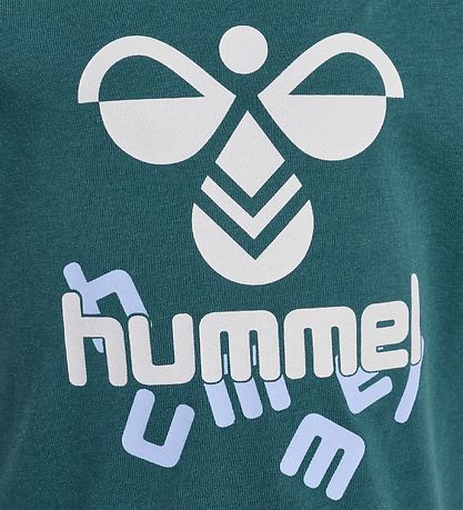 Hummel Stuttermabolur - hmlDream - Blue Coral