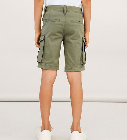 Name It Shorts - Cargo - NkmRyan - Deep Lichen Green