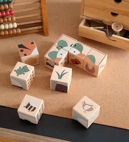 Sebra Block Puzzle - Wood - Woodland