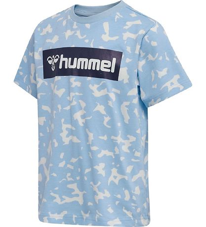 Hummel Stuttermabolur - hmlCarter - Loftgóður Blue