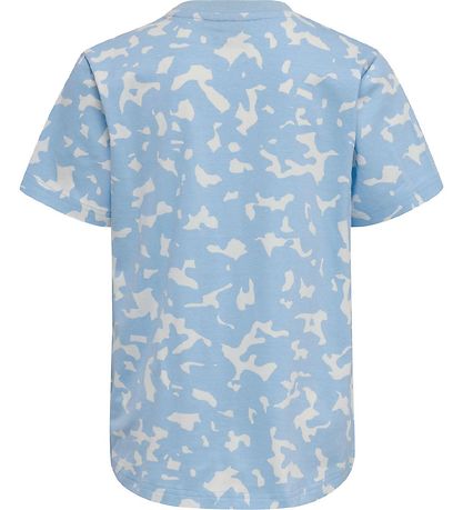 Hummel Stuttermabolur - hmlCarter - Loftgóður Blue