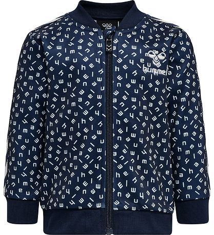 Hummel Cardigan - hmlTroy Zip - Black Iris