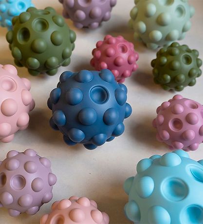 Tiny Tot Balls - Sensorische Zappelbälle aus Silikon - 2er-Pack 