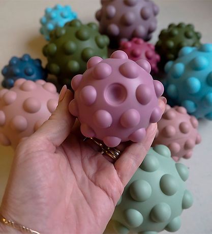 Tiny Tot Balls - Sensorische Zappelbälle aus Silikon - 2er-Pack 