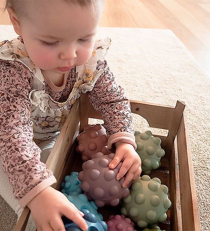 Tiny Tot Balls - Sensorische Zappelbälle aus Silikon - 2er-Pack 