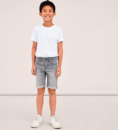 Name It Shorts - Noos - NkmSofus - Medium+ Grey Denim