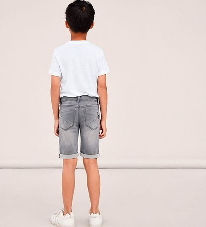 Name It Shorts - Noos - NkmSofus - Medium+ Grey Denim