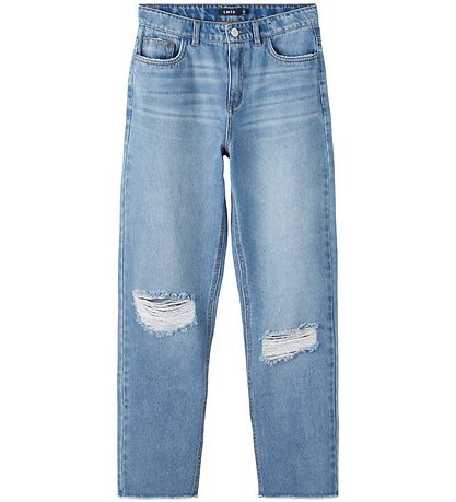 LMTD Byxor - NlfBizza - Light Blue Denim