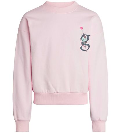 Grunt Peysa - Clover - Light Pink