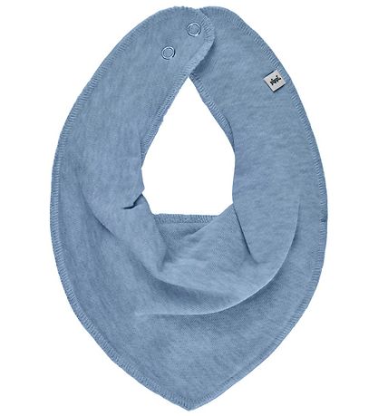 Pippi Baby Teething Bib - Ashley Blue