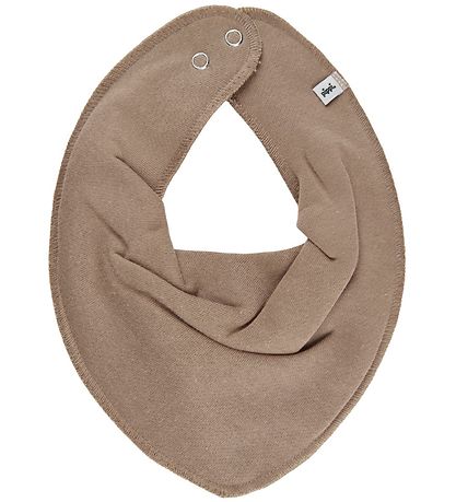 Pippi Teething Bib - Silver Mink