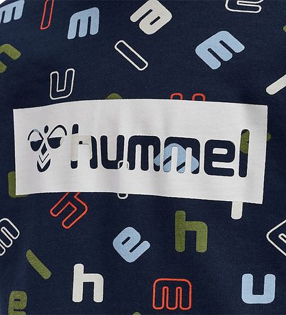 Hummel Peysa - hml Letters - Black Iris