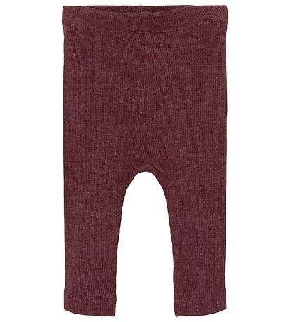 Name It Leggings - Noos - Rib - NbnKab - Fig