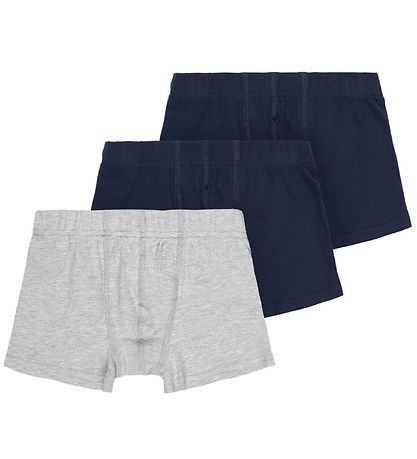 Boxers Name It - Noos - Collants Nkm - 3 Pack - Grey Melange