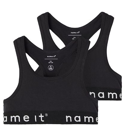 Name It Top - Noos - NkfShort - 2 Pack - Noir