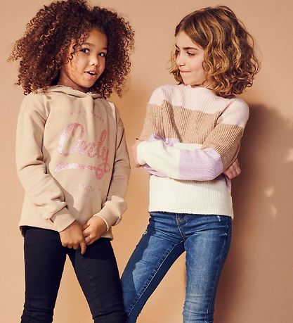 Kids Only Blouse - Knitted - Noose - KogSandy - Sepia Rose