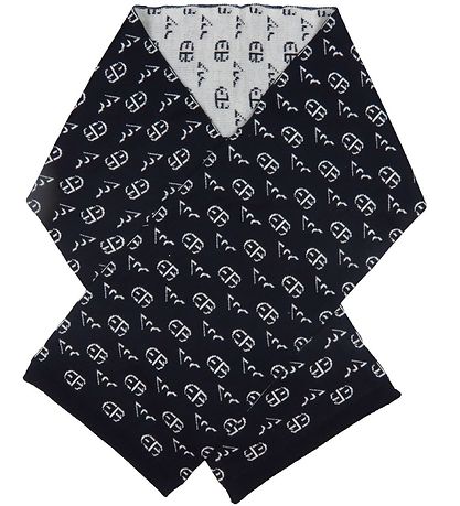 Emporio Armani Gjafabox - Húfa/Trefil - Ull - Blue Dökkblátt