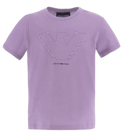 Emporio Armani Stuttermabolur - Fjóla