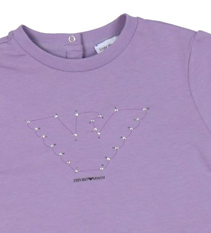 Emporio Armani Stuttermabolur - Fjóla