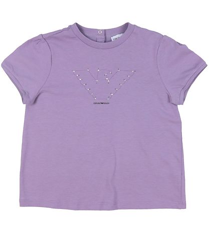 Emporio Armani Stuttermabolur - Fjóla