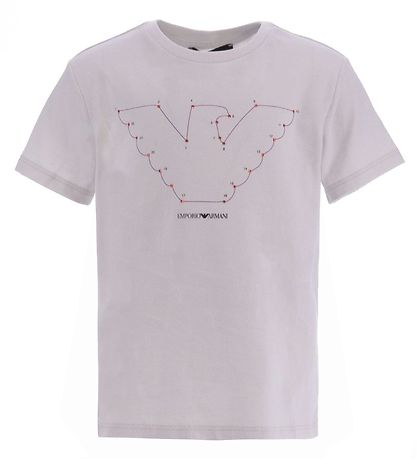 Emporio Armani Stuttermabolur - Grigio Ghiacciaio