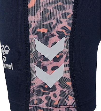 Hummel Tight Stuttbuxur - hmlFSK - Blár