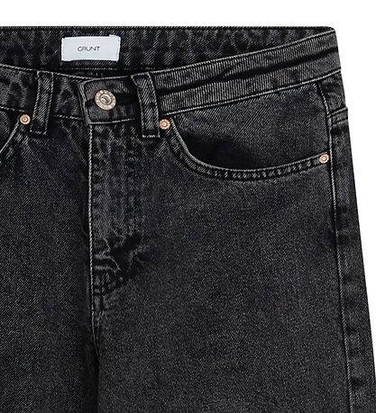 Grunt Jeans - Wijde pijpen - Dark Grey