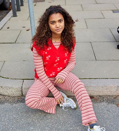 Grunt Trousers - Rib - Lyja - Coral
