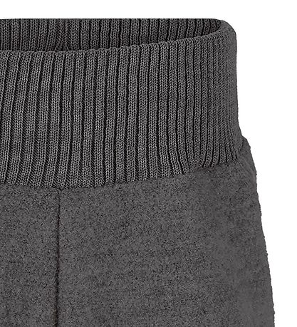 Engel Trousers - Wool - Lava Grey Melange
