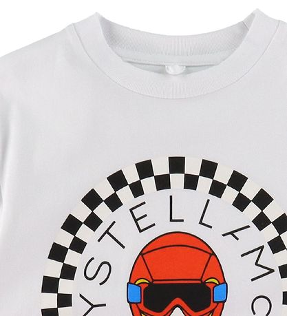 Stella McCartney Kids T-Shirt - Weiß m. Print
