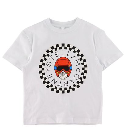 Stella McCartney Kids T-Shirt - Weiß m. Print