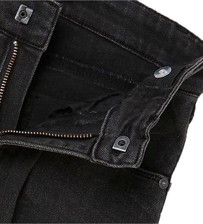 Name It Gallabuxur - Núll - NkfBwide - Black Denim